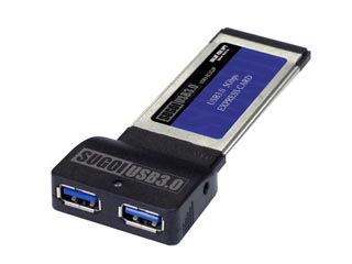 【クリックで詳細表示】システムトークス USB3-CE5G2P SUGOI USB3.0 Express Card