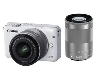 【クリックで詳細表示】EOS M10・ダブルズームキット(ホワイト)