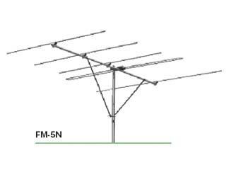 【クリックで詳細表示】DXアンテナ FM-5N FMアンテナ