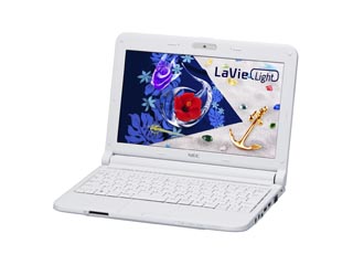 PC-BL350AW6W ノートPC LaVie Light BL350/AW6W フラットホワイト Office Personal 2007 2年間ライセンス版