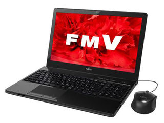 【クリックで詳細表示】FUJITSU/富士通 15.6型ノートPC LIFEBOOK/ライフブック AH45/U FMVA45UBP シャイニーブラック