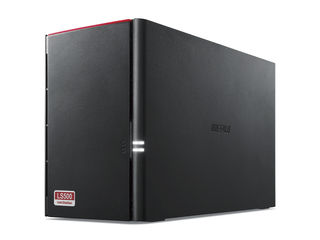 【クリックでお店のこの商品のページへ】LAN接続ハードディスク(NAS) 4TB LinkStation for SOHO 2ドライブNAS LS520DN0402B