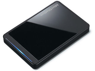 USB2.0�p �|�[�^�u���n�[�h�f�B�X�N 500GB HD-PCT500U2-BKJ �u���b�N