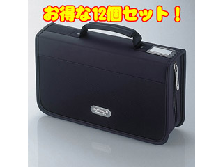 【クリックで詳細表示】ELECOM/エレコム 【お得な12個セット！】CCD-W96BK CD/DVDウォレット(96枚収納) ブラック