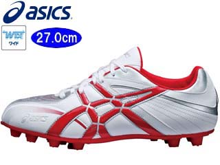 【クリックで詳細表示】asics/アシックス ミサイルFX2 TAM805(ホワイト/レッド) 【27.0cm】