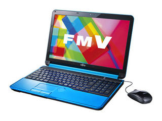 【納期ご注文後約1週間前後】15.6型ノートPC LIFEBOOK/ライフブック AH FMVA56GL AH56/G アクアブルー