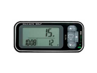 【クリックで詳細表示】セイコーエスヤード WZ530(K) 歩数計 ウォークノート ゴルフ(ブラック)
