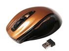 SLATLRF1BR 2.4GHz���C�����X 5�{�^��1�`���g�z�C�[�� ���[�U�[�}�E�X ONYX �u�����Y