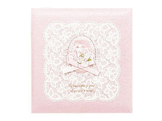 【クリックで詳細表示】Nakabayashi/ナカバヤシ アH-LK-600/N-P(ピンク) フエルアルバム(婚礼用)/グレースフルマリッジ/Lサイズ