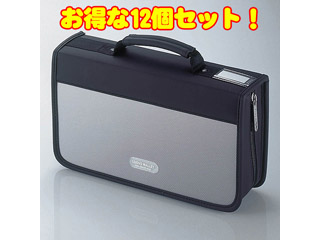 【クリックで詳細表示】ELECOM/エレコム 【お得な12個セット！】CCD-W96GY CD/DVDウォレット(96枚収納) グレー