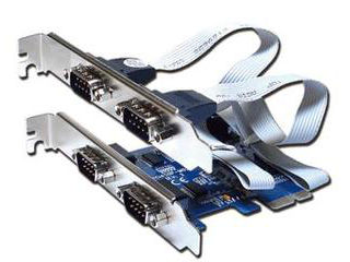 【クリックで詳細表示】AREA/エアリア RS232Cポート増設拡張ボードPCI Express専用モデル E4S SD-PE9901CV-4S