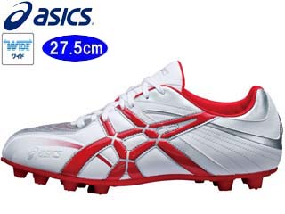 【クリックで詳細表示】asics/アシックス【27.5cm】 ミサイルFX2 TAM805(ホワイト/レッド) 【27.5cm】