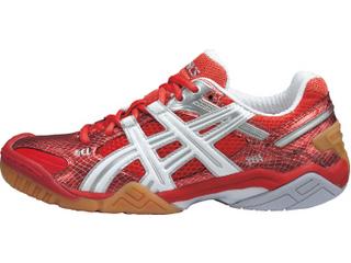 【クリックで詳細表示】asics/アシックス THH527-2801 GELDOUBLESKY2 (ゲルダブルスカイ2)[レッドペッパー×ホワイト]【25.0】