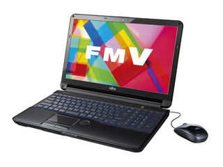 【納期ご注文後約1週間前後】15.6型ノートPC LIFEBOOK AH FMVA54GB AH54/G シャイニーブラック