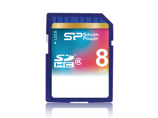 【クリックでお店のこの商品のページへ】Silicon Power/シリコンパワー SP008GBSDH006V1 SDHCメモリ 8GB (Class6) 永久保証