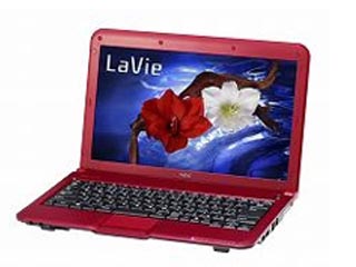 PC-LM350BS6R ノートパソコン LaVie/ラヴィ M LM350/BS6R グロスレッド