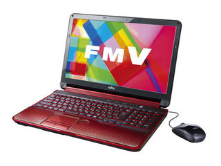 【納期ご注文後約1週間前後】15.6型ノートPC LIFEBOOK/ライフブック AH FMVA54GR AH54/G ガーネットレッド
