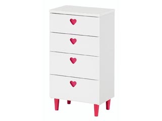 【クリックでお店のこの商品のページへ】SHIRAI/白井産業 【PRICUORE/プリクオーレ】チェスト PRC-8045H