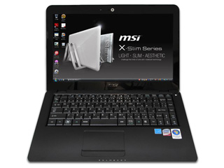 X-SLIM X340Super-BK フルHD対応13インチ光沢液晶搭載ネットブック エンパイアブラック