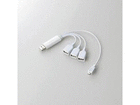 U2H-MB400BWH microUSB�R�l�N�^�t��USB�n�u  �z���C�g