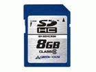 ����SLC�`�b�v�̗p8GB(CLASS6)SDHC�������[�J�[�h