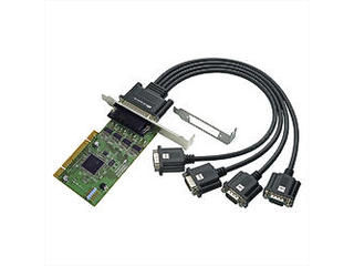 【クリックでお店のこの商品のページへ】ラトックシステム REX-PCI64D 4ポート RS-232C・デジタルI/O PCIボード