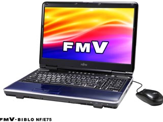 FMVNFE75L FMV-BIBLO/ビブロ NF/E75 プルシャンブルー