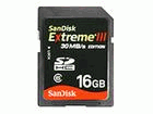 ExtremeIII SDHC�J�[�h 16GB SDSDX3-016G-J31 Class6/�N���X6