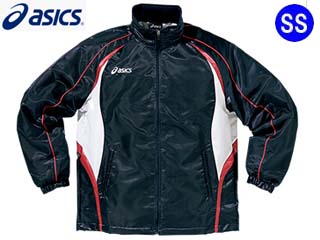 【クリックで詳細表示】asics/アシックス XAW521 ジャムジーASブレーカートップ (ネイビー) 【SSサイズ】