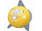 SL-650 YE ���d�r���l�̌��m �Z���T�[�t���C�g �G�R�p2�~�j �C�G���[�@
