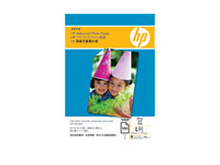 【クリックで詳細表示】hp/ヒューレット・パッカード アドバンスフォト用紙L判(光沢) Q8865A