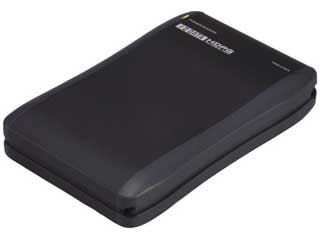 HDPG-SU120�iK�j �|�[�^�u���n�[�h�f�B�X�N 120GB �u���b�N USB 2.0/1.1�Ή� ���S�A���~�{�f�B�̗p