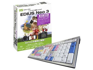 NEO3SPJFORLOGIC EDIUS Neo3�D�Ҕ�+Logickeyboard�@for EDIUS�L�[�{�[�h