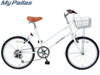 【クリックで詳細表示】メーカー直送品のため【単品購入のみ】【クレジット決済のみ】 ＜br＞ MyPallas/マイパラス M-702-W S-サイクル 20型 ミニベロ/小径自転車・シマノ製6段ギア (ホワイト) ＜br＞ 【沖縄・離島不可】【時間指定不可】商品になります。