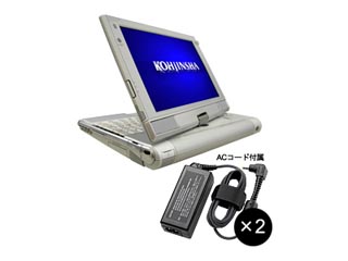 SC3WX06FS モバイルPC KOHJINSHA SCシリーズ ホワイト Microsoft Office Personal 2007搭載モデル