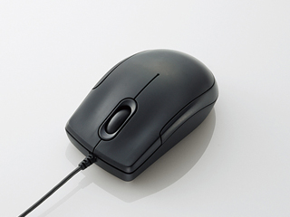 【クリックで詳細表示】ELECOM/エレコム M-K3URBK/RS EU RoHS指令準拠 3ボタン光学式マウス(スモールサイズ) ブラック