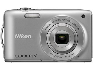 【クリックで詳細表示】Nikon/ニコン COOLPIX S3300 SL(クリスタルシルバー) コンパクトデジタルカメラ【送料代引き手数料無料！】