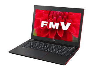 【クリックでお店のこの商品のページへ】【取得NG】FUJITSU/富士通 13.3型ノートPC LIFEBOOK/ライフブック UH55/T ガーネットレッド FMVU55TR