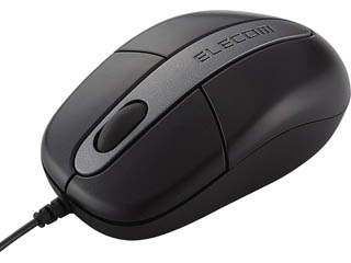 【クリックで詳細表示】ELECOM/エレコム M-M1P2BK ホイール付きボールマウス ブラック