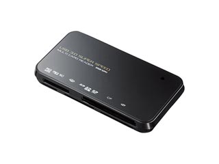 【クリックで詳細表示】サンワサプライ ADR-ML31U3BK USB3.0 カードリーダー