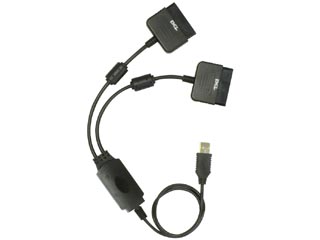 【クリックで詳細表示】プラネックスコミュニケーションズ PSX-CV02 Windows用 2ポートPS/PS2変換 ゲームパッドコンバータ(2ポート)