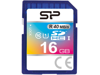 【クリックで詳細表示】Silicon Power/シリコンパワー SP016GBSDH010V10 SDHCメモリーカード 16GB (Class10) ブリスターPKG 永久保証