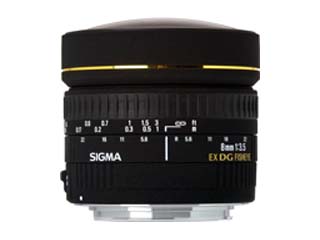 【クリックで詳細表示】SIGMA/シグマ 8mm F3.5 EX DG CIRCULAR FISHEYE キヤノン用 【送料代引き手数料無料！】