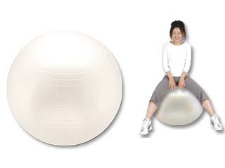 【クリックで詳細表示】Lucky west/ラッキーウェスト LG-321 ヨガボール(パールホワイト)