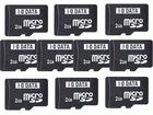 SDMC-2G/A�i2GB�jmicroSD�J�[�h�iSD&miniSD�A�_�v�^�[�t���j 10���܂Ƃ߂Ă��������Z�b�g�I