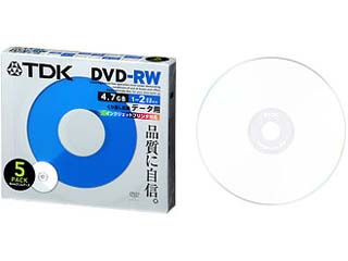 【クリックでお店のこの商品のページへ】TDKマーケティング DRW47PA10S●DVD-RW(10枚パック)