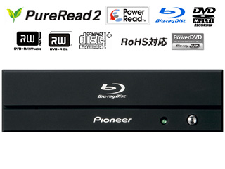 BDR-S06J-KR �����^Blu-ray�h���C�u 12�{���L�^�Ή� BD���C�^�[ ���o�[�u���b�N�i��������j
