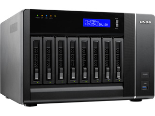 【クリックで詳細表示】QNAP/キューナップ 8ベイNASサーバー Turbo NAS HDDレスモデル TS-879 Pro