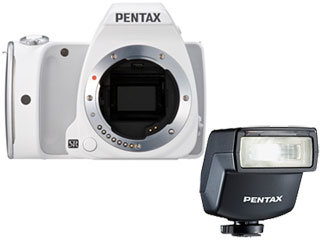 【クリックでお店のこの商品のページへ】PENTAX/ペンタックス PENTAX K-S1 ボディキット(ホワイト)＋AF200FG オートストロボセット【ks1set】 ＜br＞ 【ストロボ付きの激安セット！】