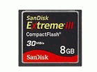 SDCFX3-008G-J31 ExtremeIII �R���p�N�g�t���b�V���J�[�h 8GB